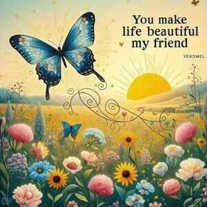 Hand crafted greeting card